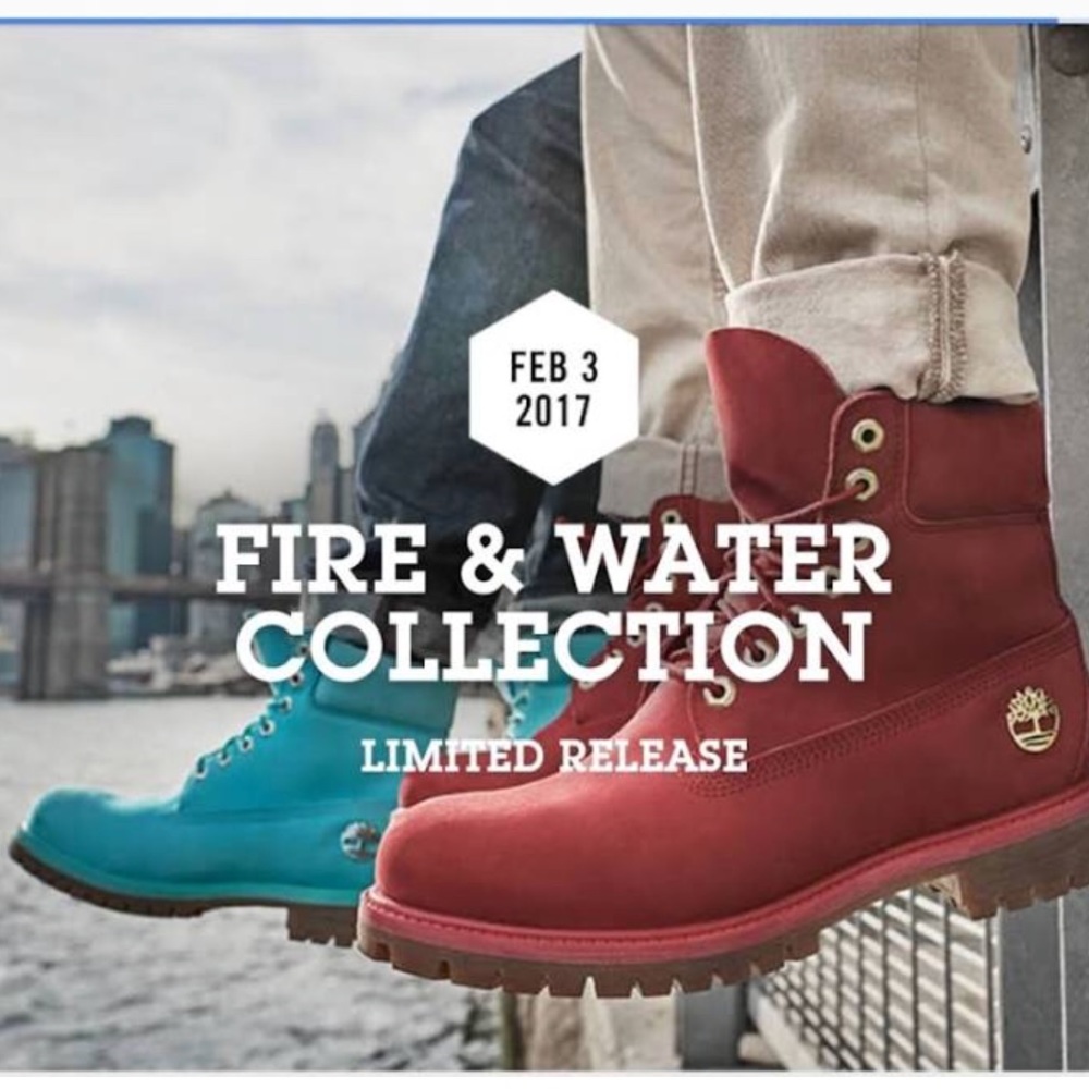 Fire and Ice Limited Edition Red Timberland Boots